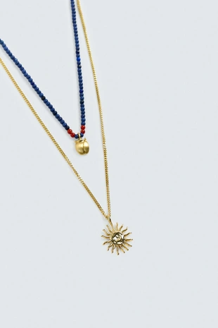 Купить Zara Набор из 2 различных ожерелий