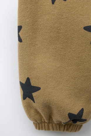 Брюки-джоггеры с принтом- Заказать в России