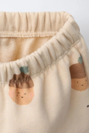 Брюки-джоггеры с принтом- Заказать в России