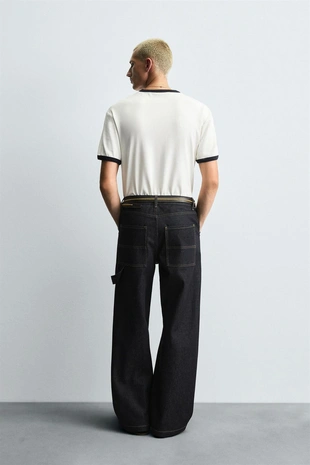 Джинсы-карпентер BAGGY FIT- Заказать в России