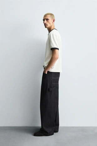 Джинсы-карпентер BAGGY FIT- Заказать в России