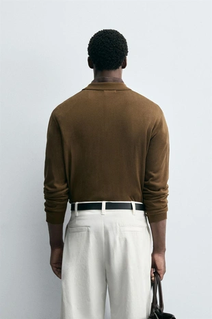 Поло структурной вязки- Заказать в России