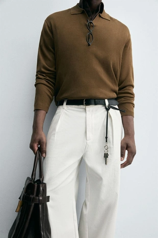 Поло структурной вязки- Заказать в России