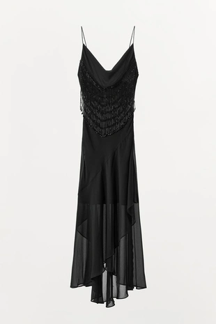 Платье миди с бисером LIMITED EDITION- Заказать в России