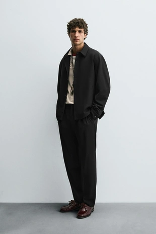 Куртка-рубашка классического кроя- Заказать в России