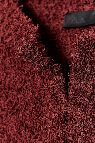 Трикотажный кардиган с бахромой- Заказать в России