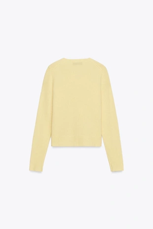 Базовый джемпер из 100% шерсти- Заказать в России