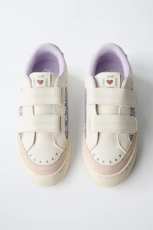 Кроссовки с блестками- Заказать в России