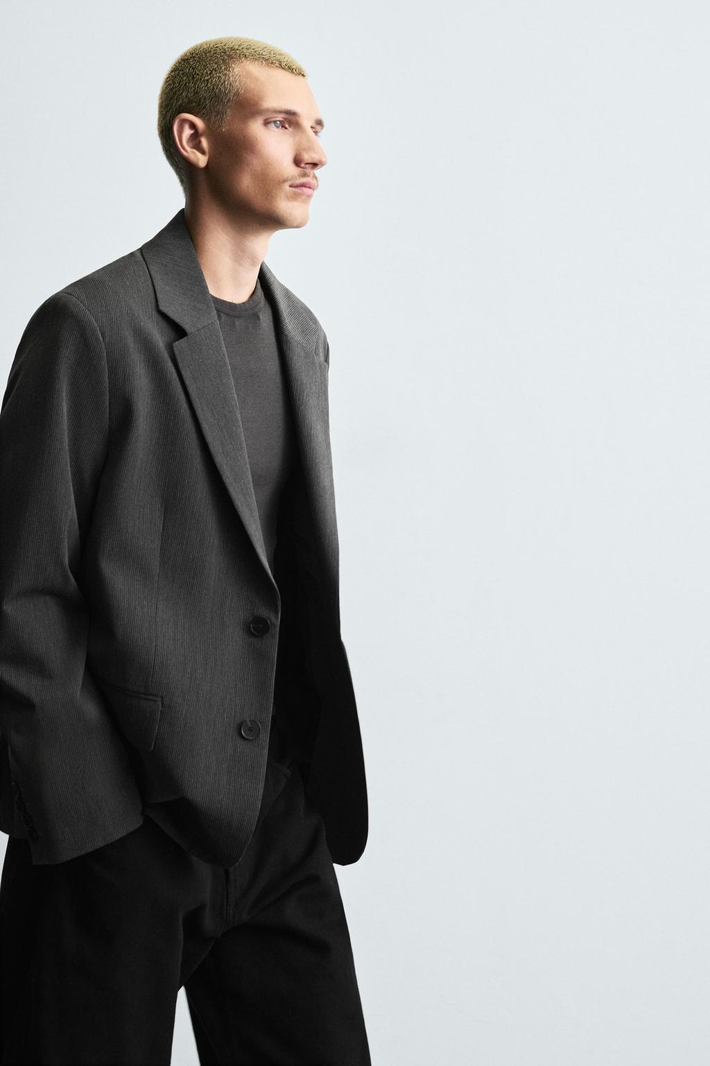 БЛЕЙЗЕР OVERSIZE В ПОЛОСКУ