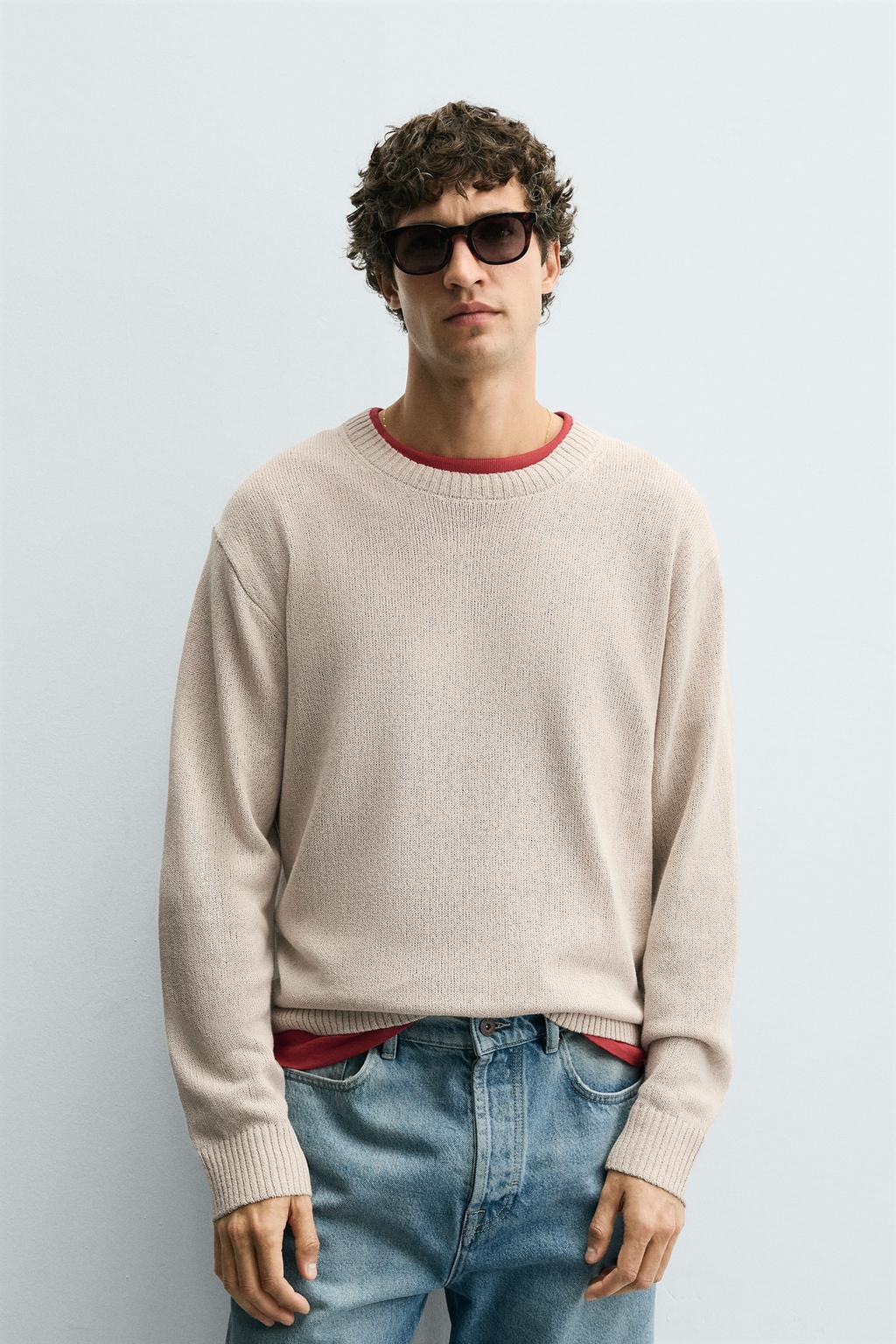 СВИТЕР RELAXED FIT СТРУКТУРНЫЙ