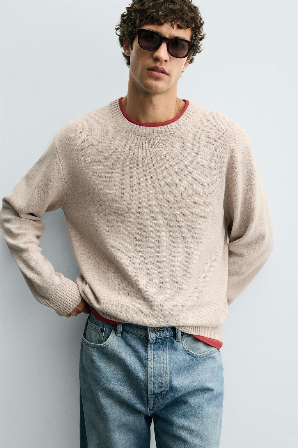СВИТЕР RELAXED FIT СТРУКТУРНЫЙ