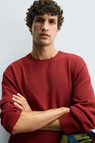 Свитер RELAXED FIT структурный- Заказать в России