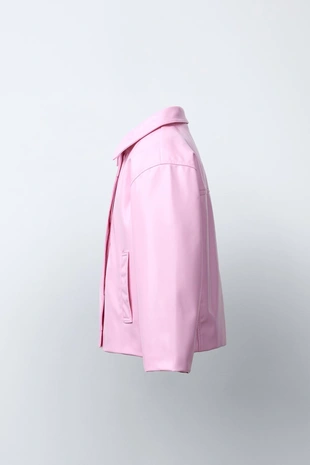 Куртка из искусственной кожи