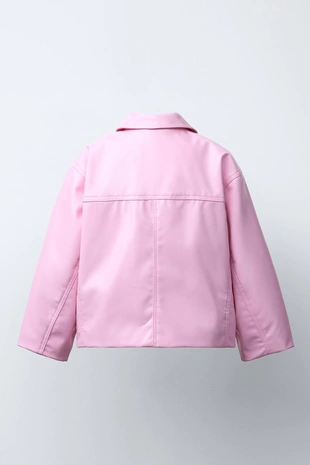 Куртка из искусственной кожи