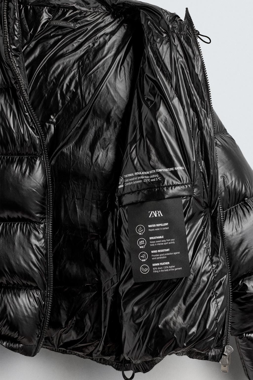ПУХОВИК WATER REPELLENT С НАПОЛНИТЕЛЕМ ИЗ 100% ПЕРА