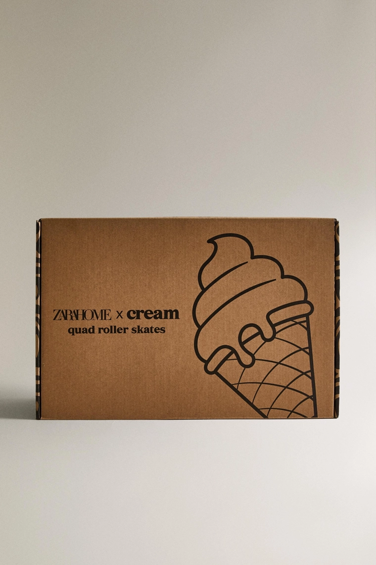 Детские игрушечные роликовые коньки x cream