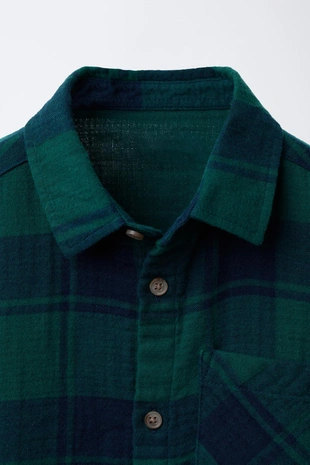 Рубашка в клетку- Заказать в России