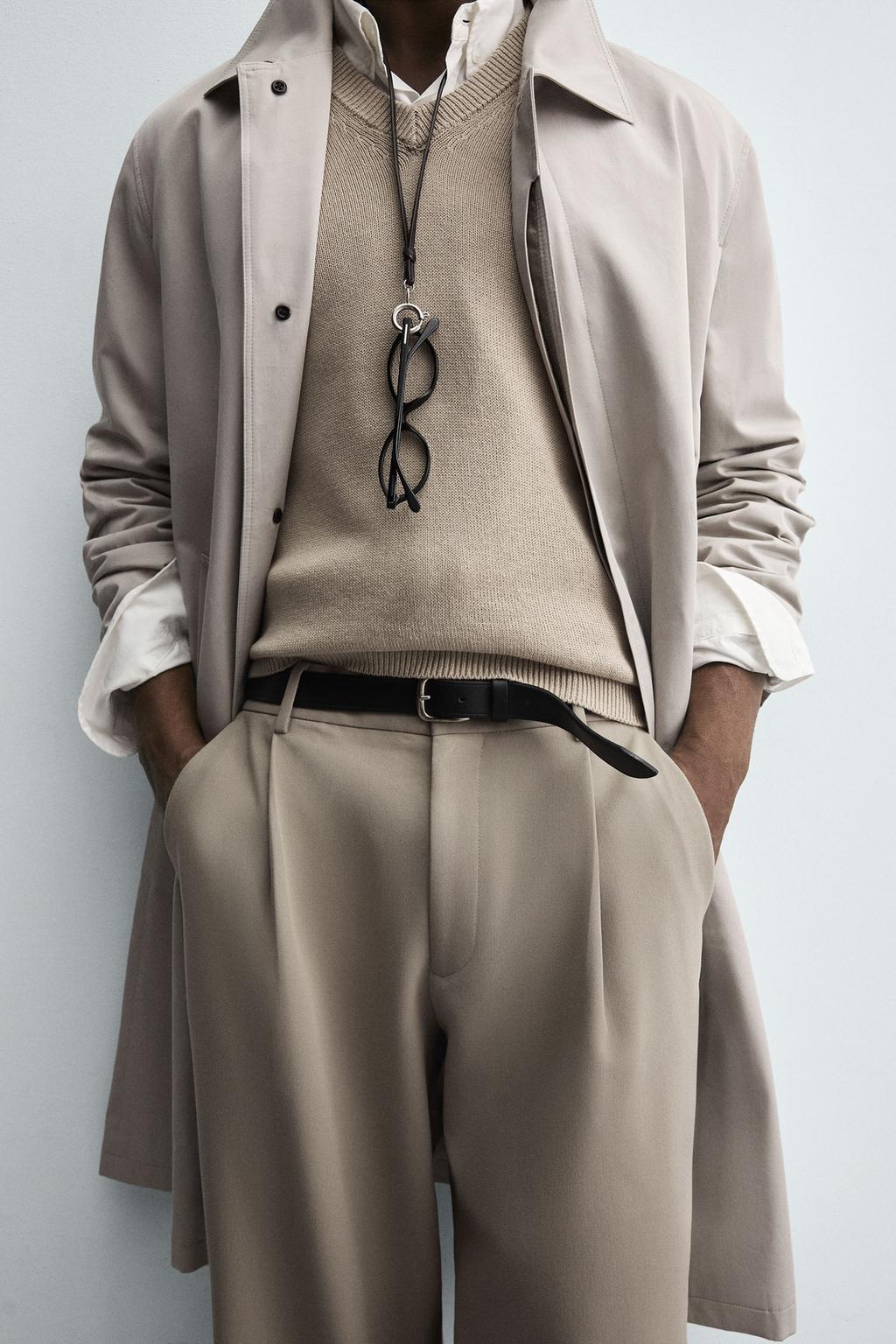 БРЮКИ RELAXED FIT СО СКЛАДКАМИ