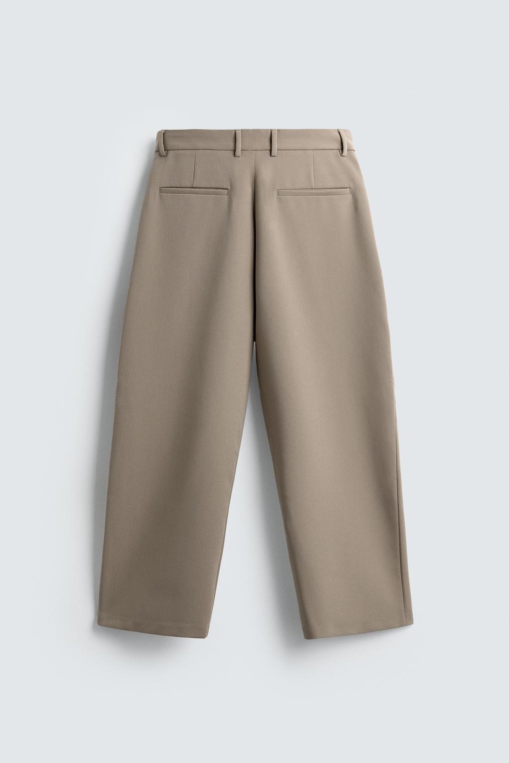 БРЮКИ RELAXED FIT СО СКЛАДКАМИ