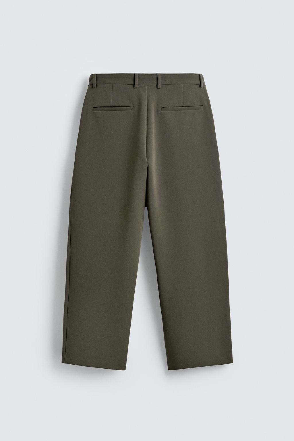 БРЮКИ RELAXED FIT СО СКЛАДКАМИ