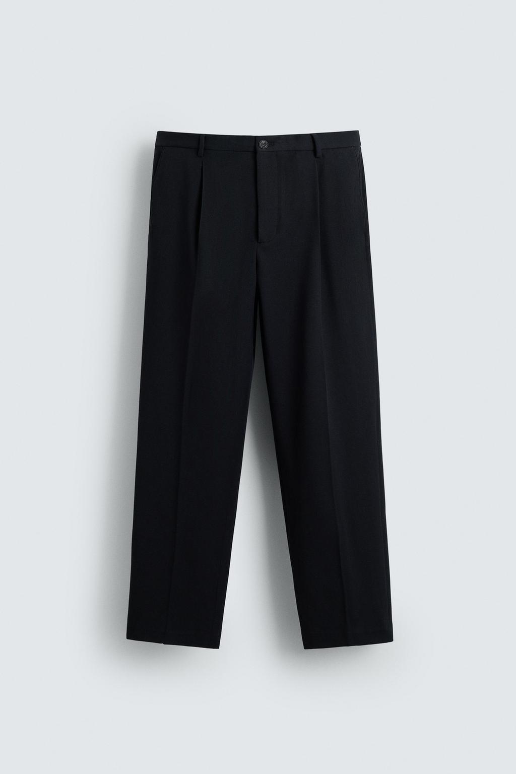 БРЮКИ REGULAR FIT СО СКЛАДКАМИ