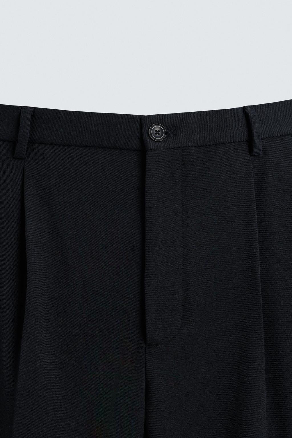 БРЮКИ REGULAR FIT СО СКЛАДКАМИ