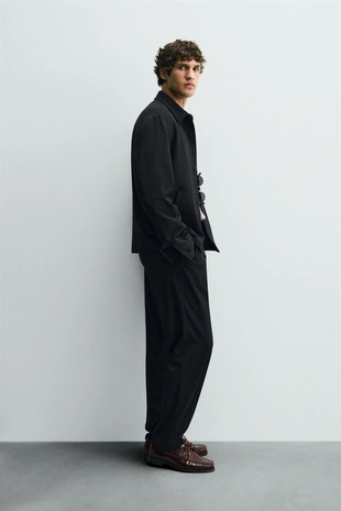 Брюки REGULAR FIT со складками- Заказать в России