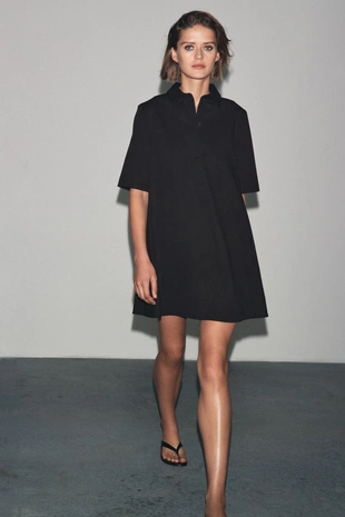 Короткое платье из поплина — ZW COLLECTION- Заказать в России