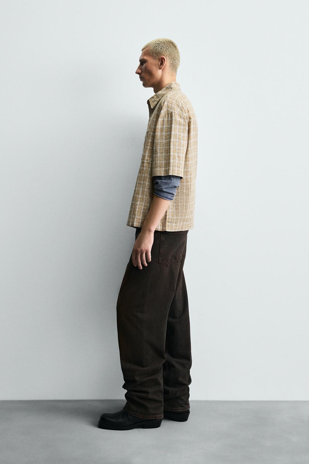 РУБАШКА BOXY FIT В КЛЕТКУ