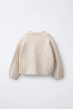 Купить Zara Вязаный кардиган с бантами