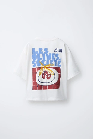 Футболка с рельефной надписью- Заказать в России