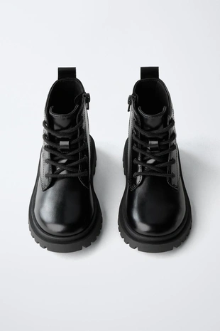 Ботинки с сердцем на каблуке- Заказать в России