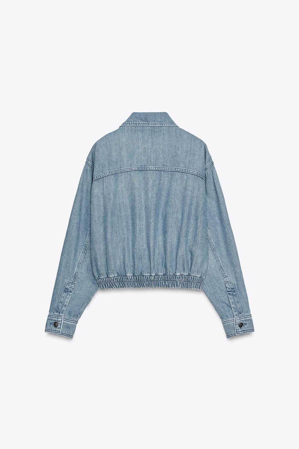 ДЖИНСОВЫЙ БОМБЕР ZW COLLECTION