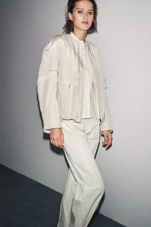 Стеганая куртка с карманами — ZW COLLECTION- Заказать в России