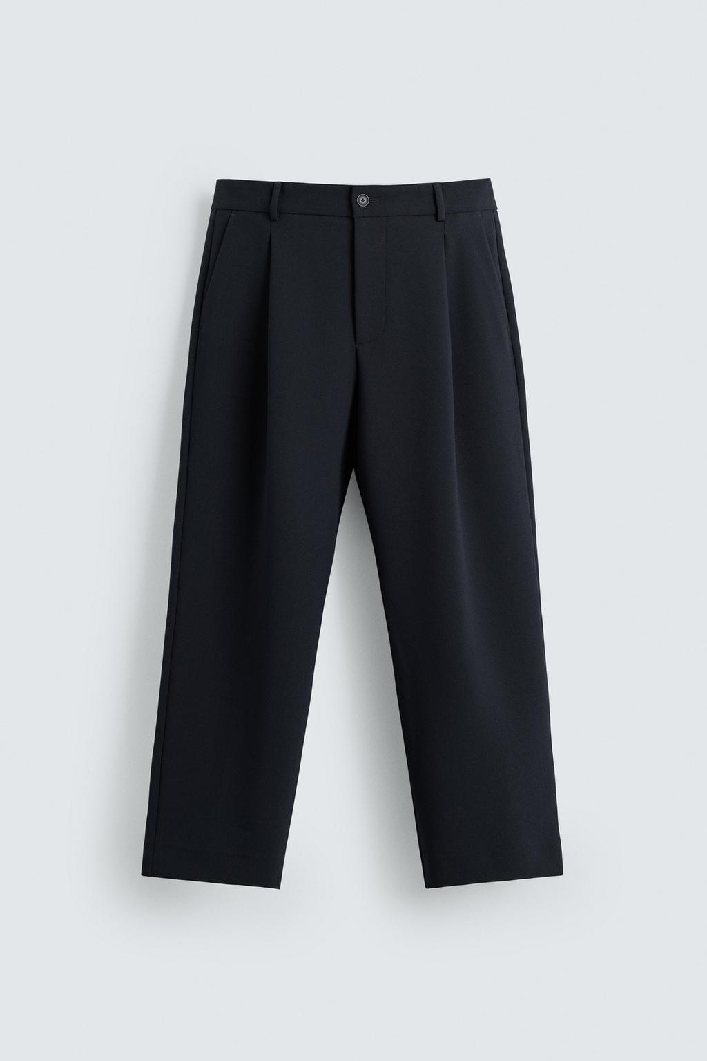 БРЮКИ RELAXED FIT СО СКЛАДКАМИ