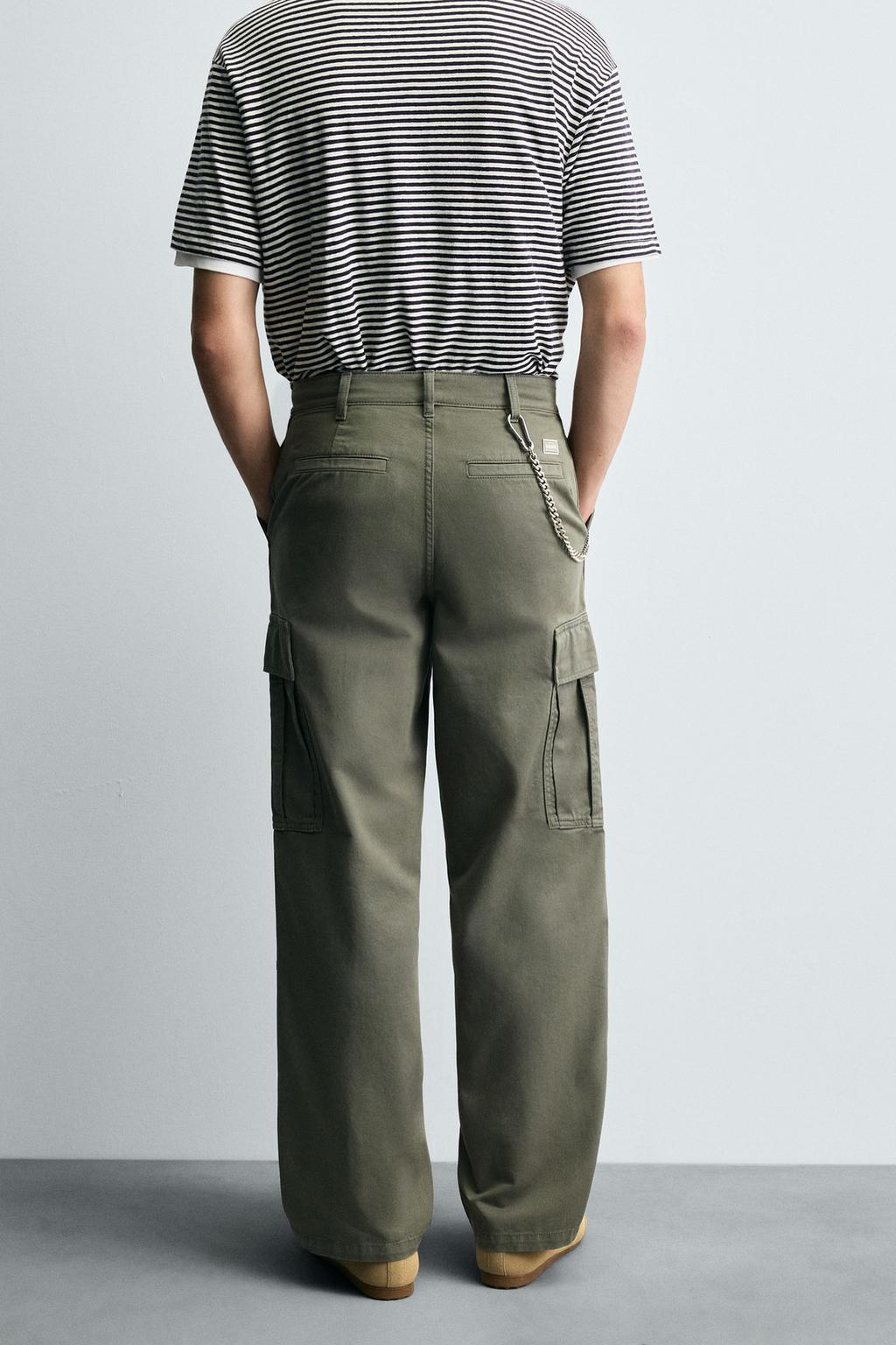 БРЮКИ-КАРГО STRAIGHT FIT