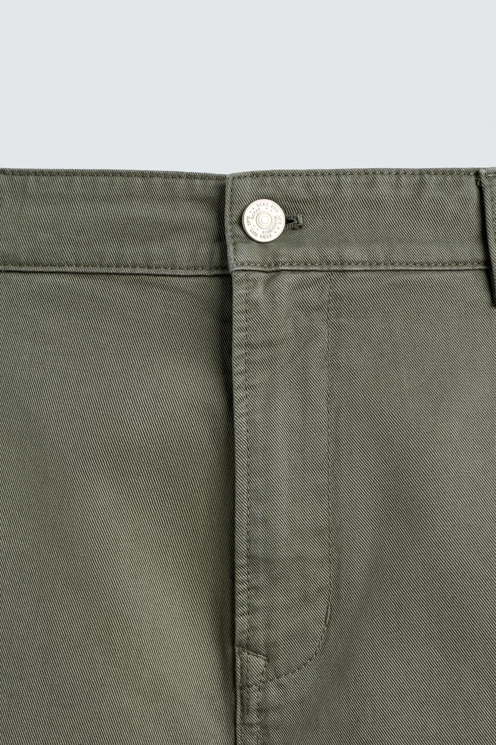 БРЮКИ-КАРГО STRAIGHT FIT