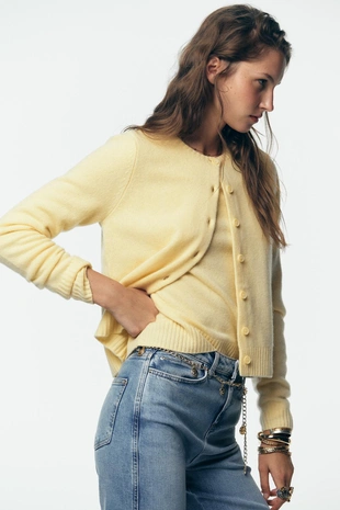 Базовая куртка из 100% шерсти- Заказать в России