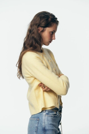 Базовая куртка из 100% шерсти- Заказать в России