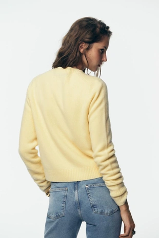 Базовая куртка из 100% шерсти- Заказать в России