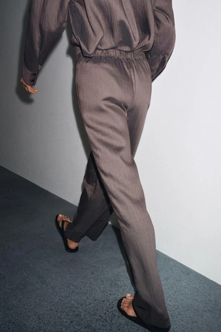 Полосатые брюки в пижамном стиле — ZW COLLECTION- Заказать в России