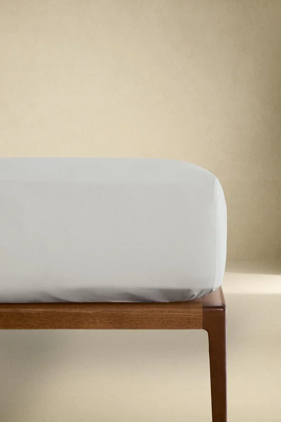 Простынь dry feel cotton percale с красивым цветом | 40 см в высоту (500 нитей)
