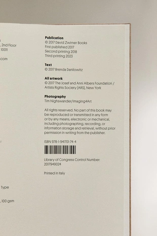 Блокнот ANNI ALBERS 1970-1980- Заказать в России