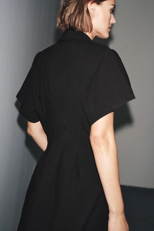 Платье из поплина с короткими рукавами — ZW COLLECTION- Заказать в России