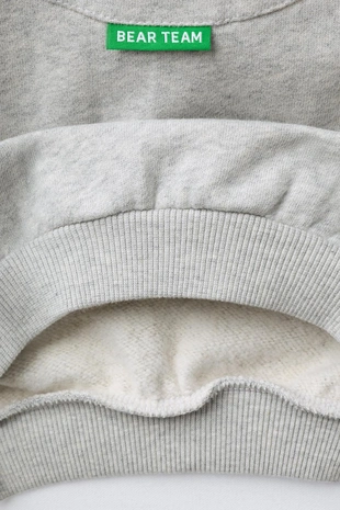 Толстовка с вышивкой «медведь»- Заказать в России