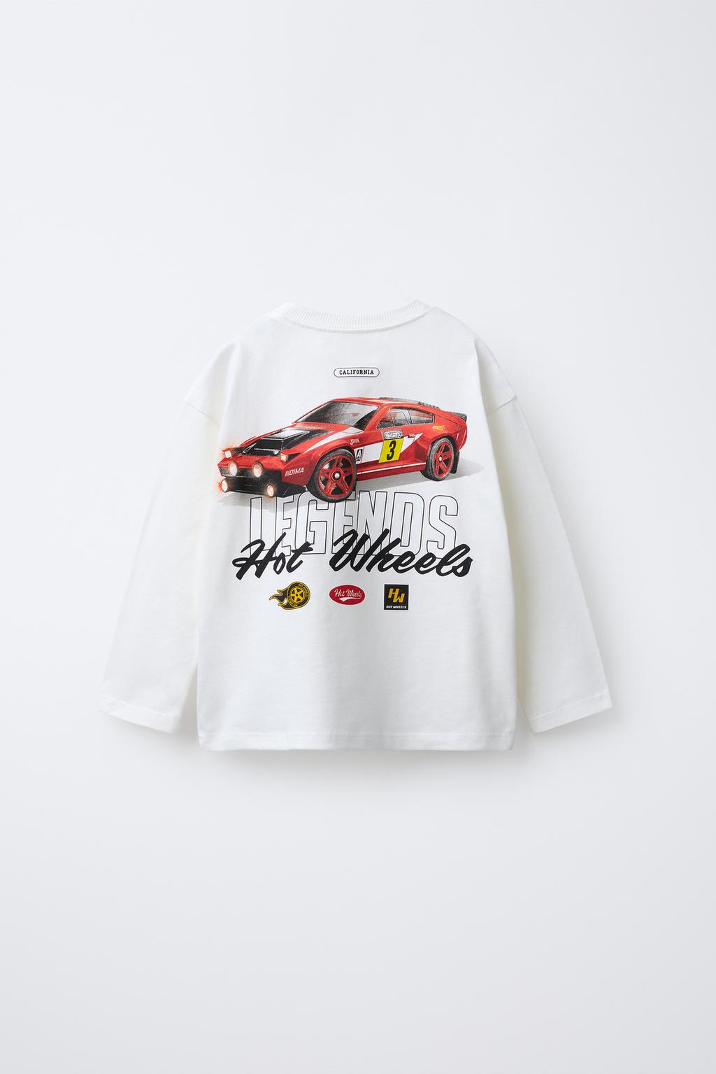 ФУТБОЛКА С АВТОМОБИЛЕМ HOT WHEELS ™ MATTEL