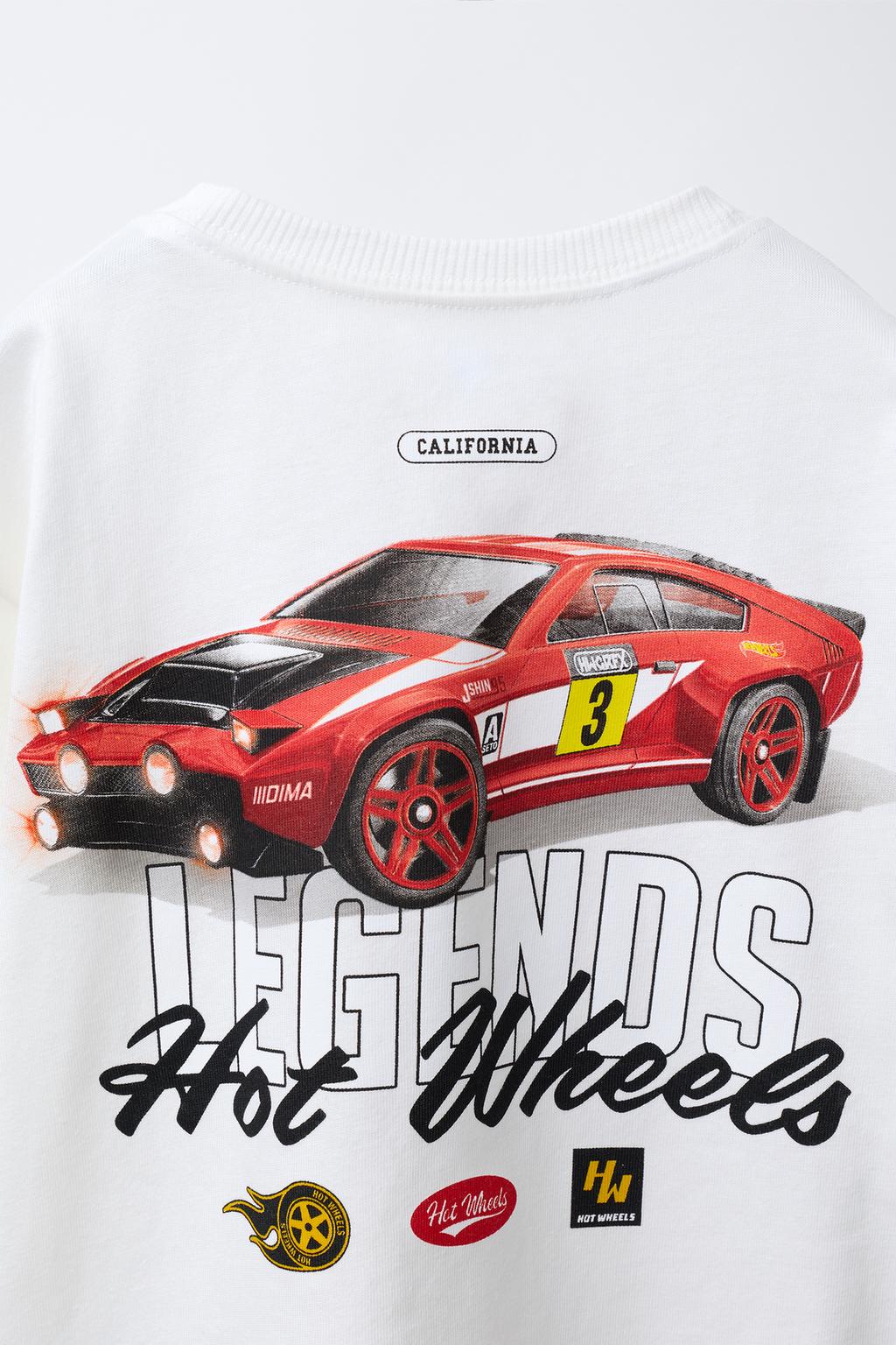 ФУТБОЛКА С АВТОМОБИЛЕМ HOT WHEELS ™ MATTEL