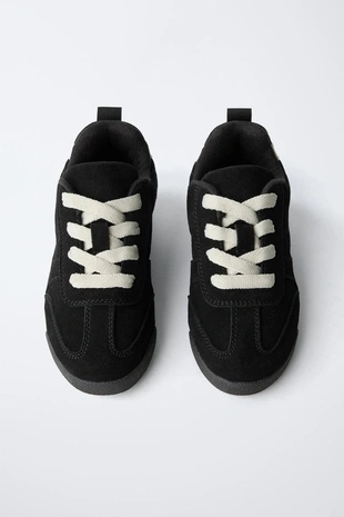 Кожаные спортивные кроссовки- Заказать в России