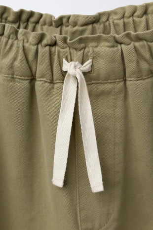 Однотонные брюки-бэгги- Заказать в России