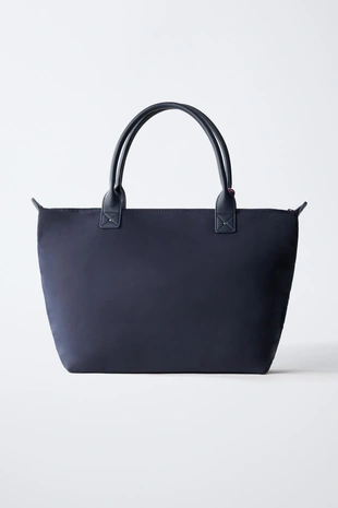 Сумка из нейлона с подвеской медвежонка- Заказать в России